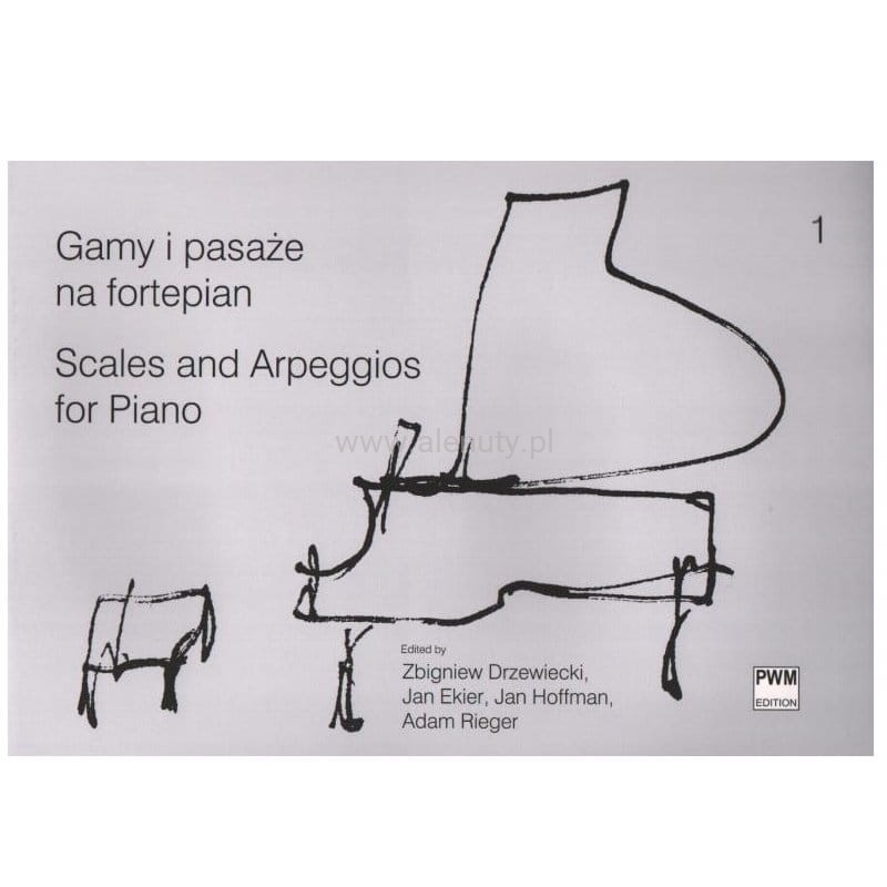 Gamy i pasaże na fortepian cz. 1 - Zbigniew Drzewiecki, Jan Ekier, Jan