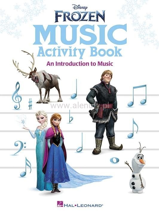 Disney Frozen Music Activity Book - wprowadzenie do muzyki na podstawie ...