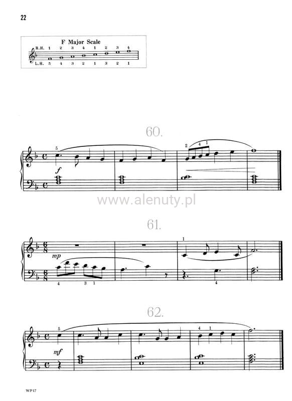 James Bastien: Sight Reading Level 2 - czytanie nut na fortepian ...