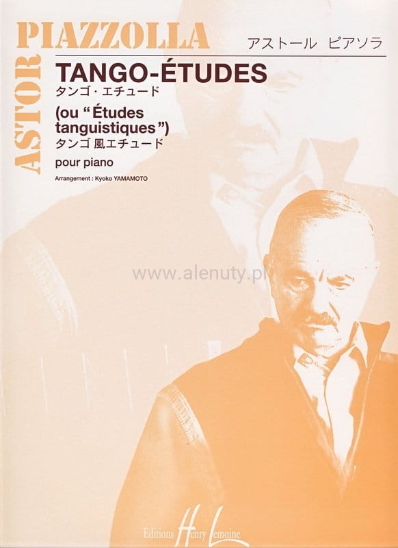 Piazzolla Astor Tango Etude Per Sassofono O Clarinetto E Pianoforte – Henry Lemoine 02035 - 2