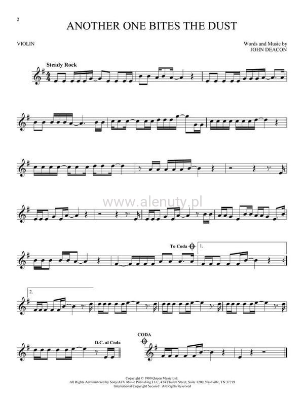 50 Pop Songs for Kids: Violin - nuty na skrzypce dla dzieci - Alenuty.pl