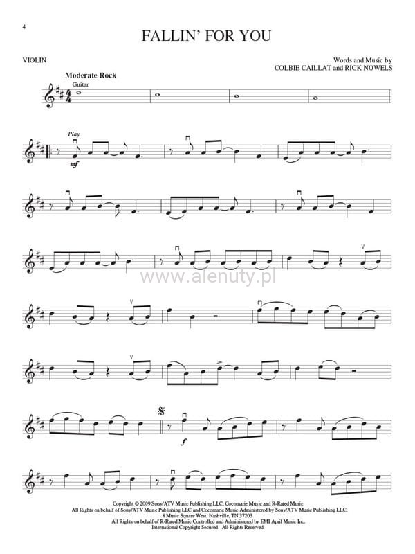 Popular Hits: Violin - nuty na skrzypce (+ audio online) - Alenuty.pl ...
