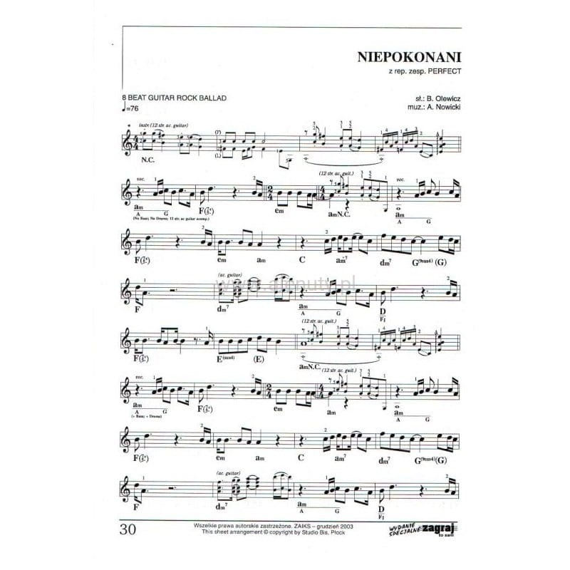 Zagraj to sam - wydanie specjalne 125 - nuty na keyboard - Alenuty.pl