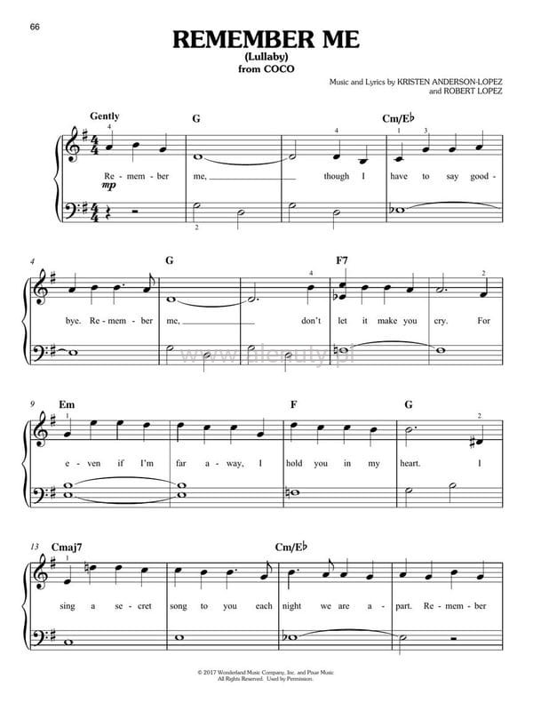 Disney Songs In Easy Keys Proste Piosenki Na Pianino Alenuty pl