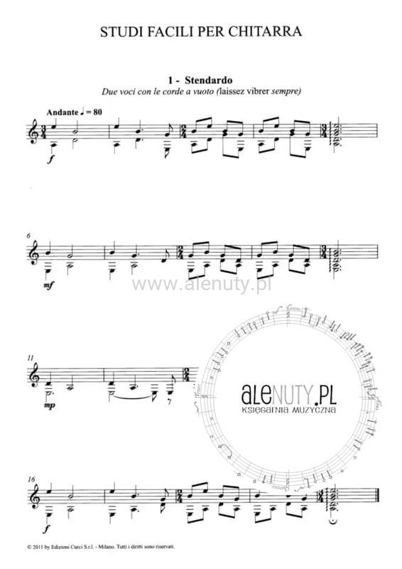 Carulli : Studi E Preludi Scelti Per Chitarra – Recueil + CD Pour Guitaristes !