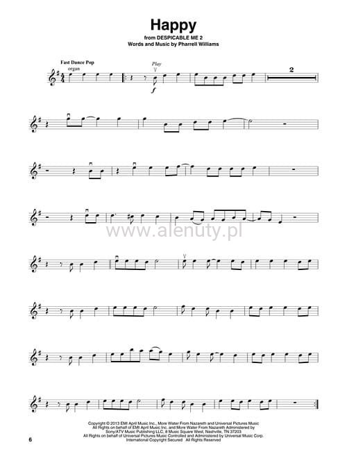 Chart Hits for Beginners - Violin Play-Along Volume 51 - nuty na ...