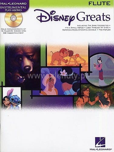 Disney Greats: Flute - nuty na flet poprzeczny (+ audio online)