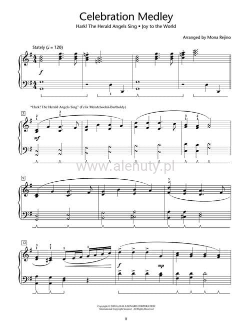 Two Christmas Medleys - Partition Pour Harpe