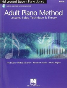 Adult Piano Method 1 - Barbara Kreader, Fred Kern, Phillip Keveren, Mona Rejino - lekcje, utwory solowe, technika i teoria - szkoła gry na fortepianie dla dorosłych (+ audio and midi access online)