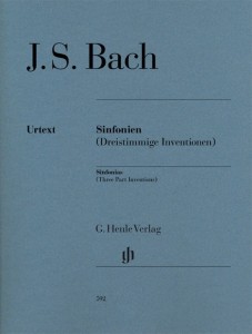 Bach J.S. - Sinfonien (Dreistimmige Inventionen) - Sinfonias (Three Part Inventions) - Sinfonie (Inwencje trzygłosowe) BWV 787-801 - nuty na fortepian