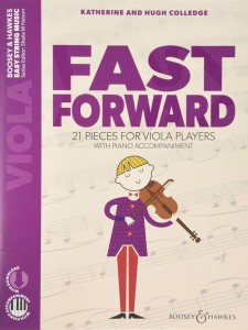 Fast Forward - 21 pieces for Viola players - Colledge (+ audio online) - nuty na altówkę z fortepianem - Katherine and Hugh Colledge