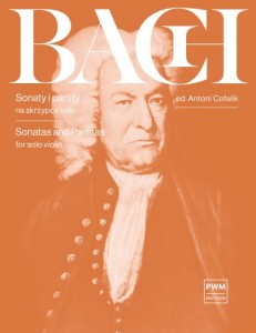 Jan Sebastian Bach: Sonaty i partity na skrzypce solo - nuty na skrzypce - Antoni Cofalik