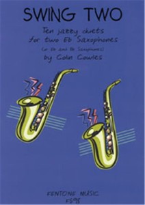Colin Cowles: Swing Two - Ten jazzy duets for Two Eb Saxophones - nuty na duety saksofonowe
