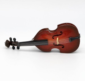 Magnes kontrabas - 10 cm miniatura instrumentu muzycznego
