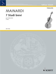Mainardi: Sette Studi brevi - 7 ćwiczeń na wiolonczelę solo - księgarnia muzyczna Alenuty.pl
