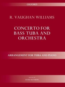 Vaughan Williams: Concerto for bass tuba and orchestra - nuty na fortepian i tubę
