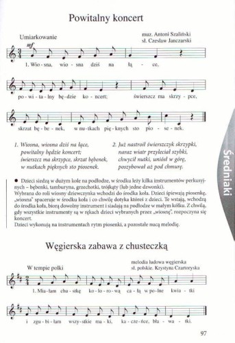 Kalendarz muzyczny w przedszkolu - Smoczyńska (zestaw: książka + 3