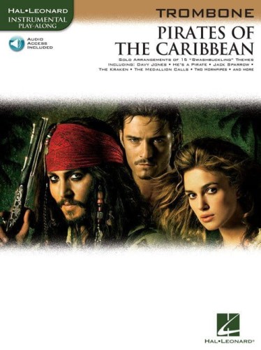 Pirates Of The Caribbean: Trombone - muzyka z filmu Piraci z Karaibów na puzon - Don Campbell, Peter Gistelinck (+ audio online)