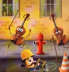 W Filharmonii koncert będzie - opowieść o instrumentach muzycznych dla małych dzieci - Dorota Gellner (twarde kartki)