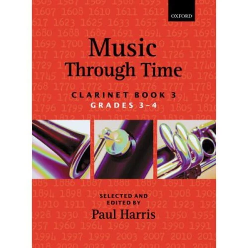 Music Through Time Clarinet Book 3 - Paul Harris - nuty na klarnet