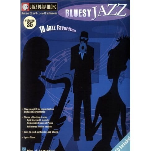 Jazz Play-Along Volume 35 - Bluesy Jazz - nuty na instrumenty C, Eb, Bb (+ płyta CD)