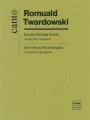 Sonety Michała Anioła na baryton i fortepian - Romuald Twardowski