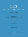 Jan Sebastian Bach: 6 sonat na skrzypce i klawesyn część 1 - BWV 1014-1016
