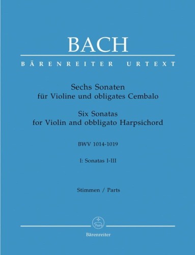 Jan Sebastian Bach: 6 sonat na skrzypce i klawesyn część 1 - BWV 1014-1016