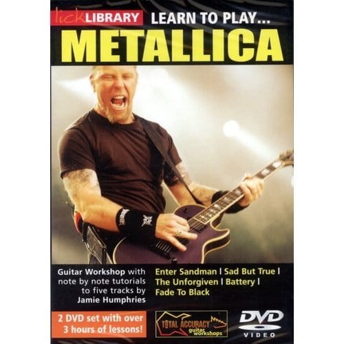 Lick Library - Learn To Play Metallica - szkoła gry na gitarze elektrycznej (DVD)