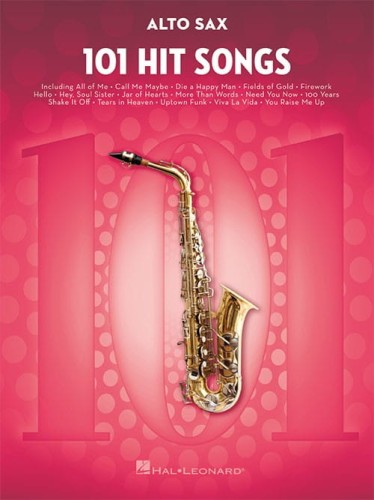 101 Hit Songs: Alto Sax - nuty na saksofon altowy
