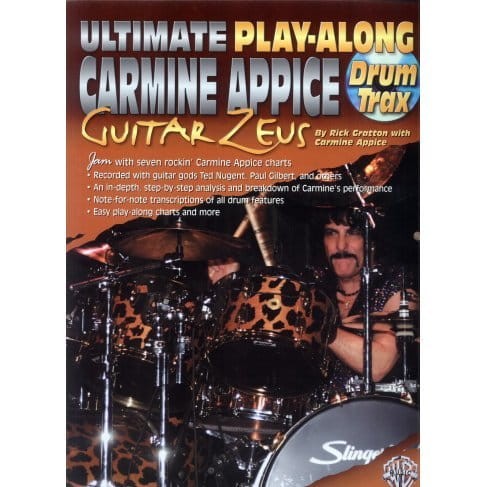 Ultimate Play-Along: Carmine Appice - Guitar Zeus - nuty na perkusję (+ płyta CD)