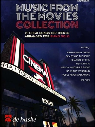 Music from the Movies Collection - kolekcja 20 tematów filmowych - nuty na fortepian solo