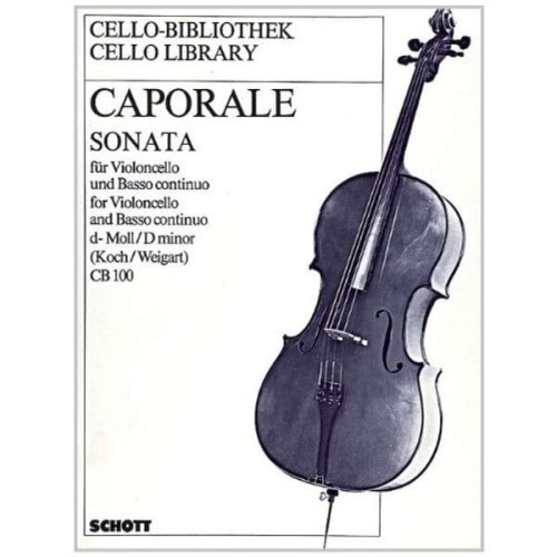 Andrea Caporale - Sonata d-moll na wiolonczelę i basso continuo