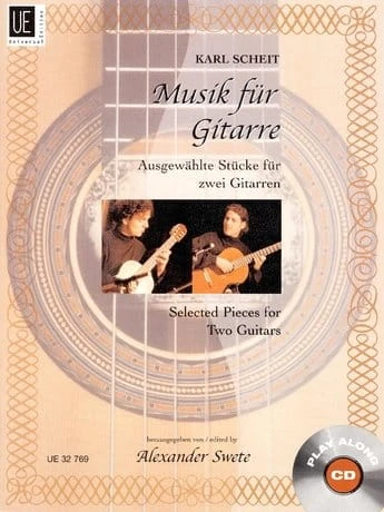 Music for Guitar Duets - Karl Scheit - wybrane utwory na dwie gitary (+ płyta CD)