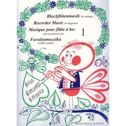 Recorder Music for Beginners 1 - Laszlo Czidra - nuty na flet prosty dla początkujących