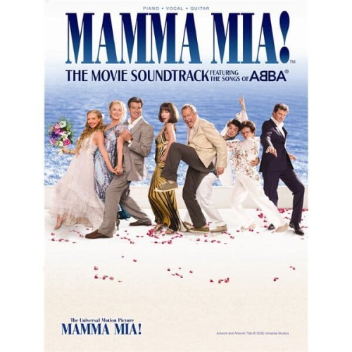 Mamma Mia!: The Movie Soundtrack Featuring The Songs Of Abba (PVG) - muzyka z filmu Mamma Mia na fortepian, głos i gitarę