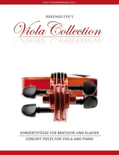 Concert Pieces for Viola and Piano - Kurt Sassmannshaus - nuty na altówkę z fortepianem