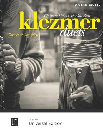 Klezmer Duets for clarinet and accordion - nuty na klarnet i akordeon - Christian Dawid, Alan Bern