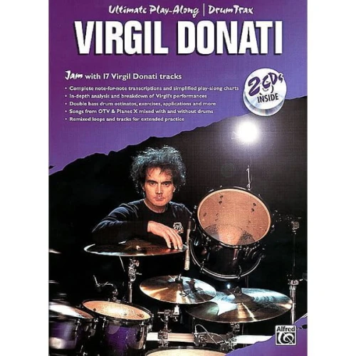 Ultimate Play-Along Virgil Donati (+ 2 płyty CD) - nuty na perkusję