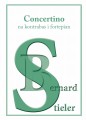 Concertino na kontrabas i fortepian - nuty na kontrabas - Bernard Stieler