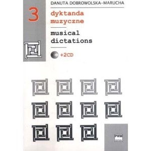 Dyktanda muzyczne cz. 3 (+ 2 płyty CD) - Danuta Dobrowolska-Marucha