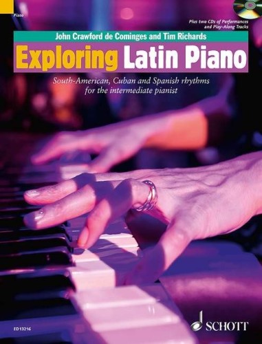 Exploring Latin Piano - Tim Richards - szkoła latino na fortepian (+ płyta CD)