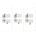 Music Flash Cards Set A - karty do teorii muzyki, nauki nut, rytmów i oznaczeń muzycznych