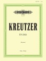 Rodolphe Kreutzer: Etudes for Violin - etiudy na skrzypce - Friedrich Hermann
