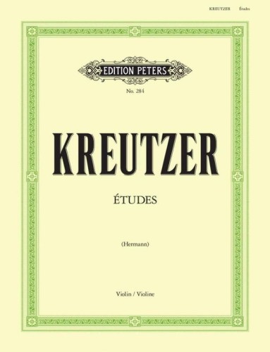 Rodolphe Kreutzer: Etudes for Violin - etiudy na skrzypce - Friedrich Hermann