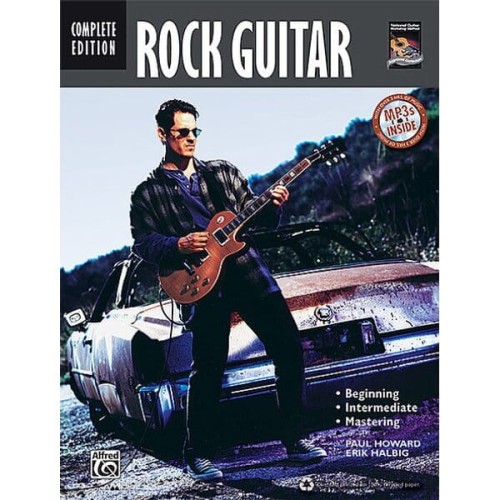 Complete Rock Guitar Method: Beginning / Intermediate / Mastering - Paul Howard, Erik Halbig - kompletna szkoła gry rocka na gitarę elektryczną (+ płyta CD)