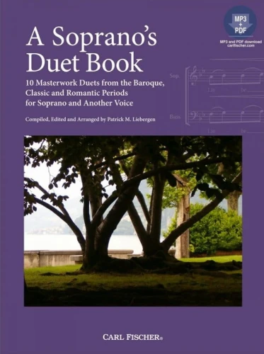 A Soprano's Duet Book - 10 Masterwork Duets for Soprano and Another Voice (+ audio online) - nuty na dwa głosy i fortepian