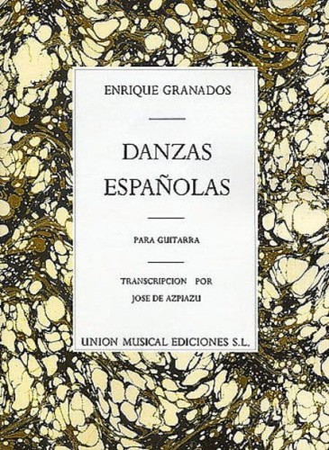 Enrique Granados: Danzas Espagnolas - nuty na gitarę klasyczną