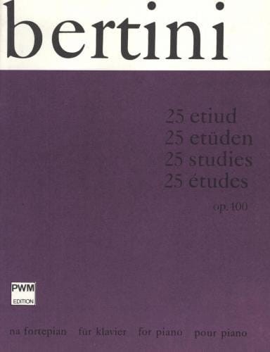 25 etiud na fortepian op. 100 - Henry Bertini