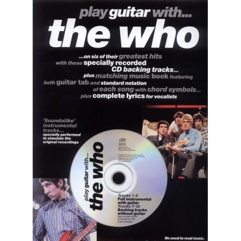 Play Guitar with The Who - nuty na gitarę z tabulaturą (+ płyta CD)